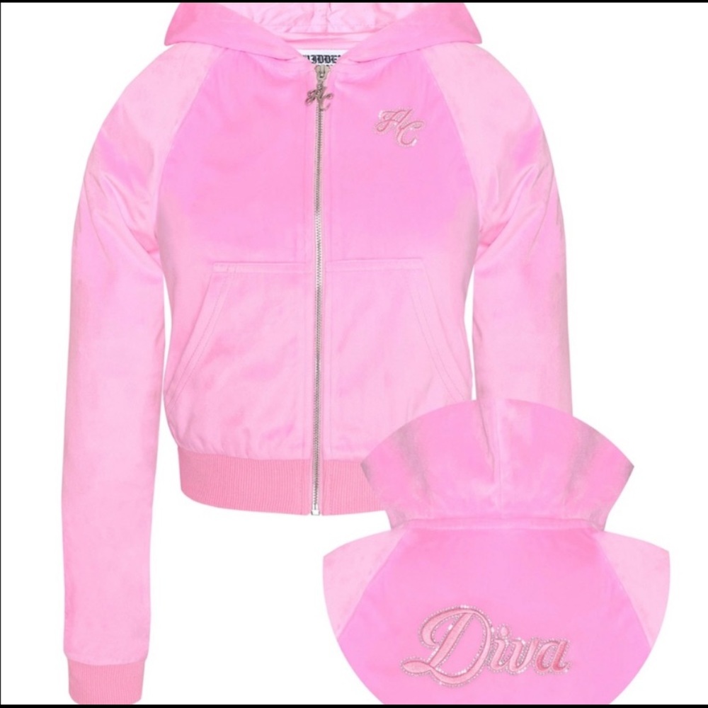 Hidden cult “diva” velour tracksuit